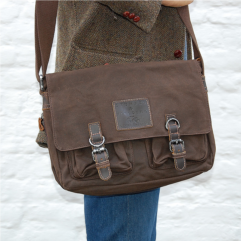 Waxed canvas field bag new arrivals